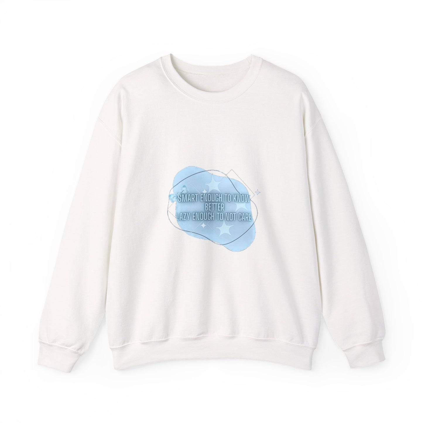 Smart but Sofa Mode Unisex sweatshirt.